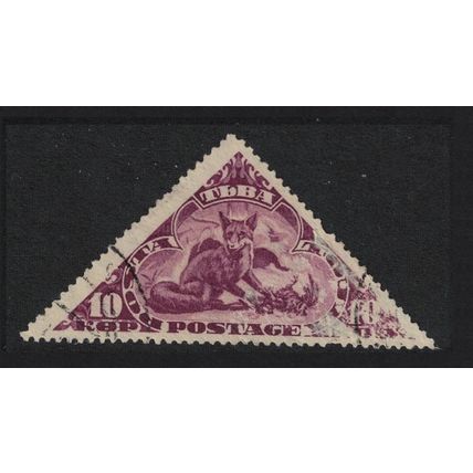 Tuva Corsac Fox Wild Animals 10 kop. 1935 Canc SG#71 MI#69 Sc#64