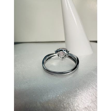 Ring Bomb Party Sz10 RBP Cloudy Lavender Colorless Accents Hematite Pl BP