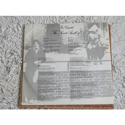 JIM CAPALDI, THE SWEET SMELL OF VINYL LP.