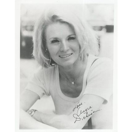Angie Dickinson Dressed To Kill Police Woman 10x8 Hand Signed Photo