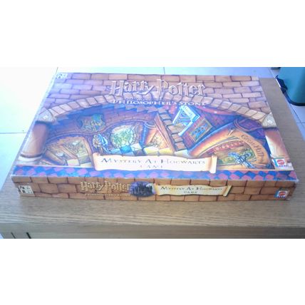 HARRY POTTER and the Philosopher's Stone: Mystery at Hogwarts Game (Mattel) 2001
