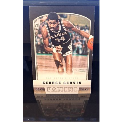 GEORGE GERVIN 2012 PANINI BASKETBALL CARD #185