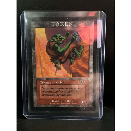 Goblin Token Token Promos Magic: The Gathering Trading Card