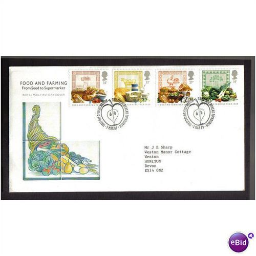 GB 1989 FOOD AND FARMING (BUREAU) SHS PMK