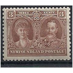 Newfoundland 1928 SG166 3c Brown Mounted Mint .. .