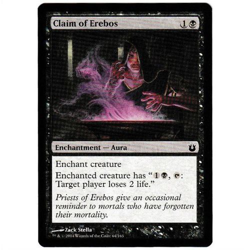 Magic the Gathering - Born of the Gods - #64/165 - Claim of Erebos