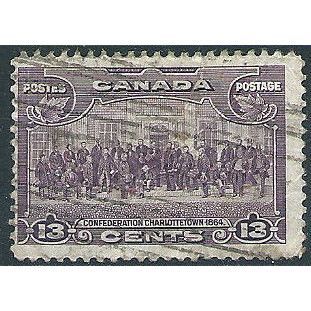 Canada 1935 SG348 13c Purple Good/Fine Used . ..