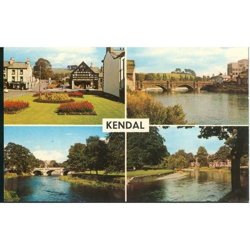 Vintage GB PC - Kendal Multi-View, Cumbria - PLC21206 - c1960's