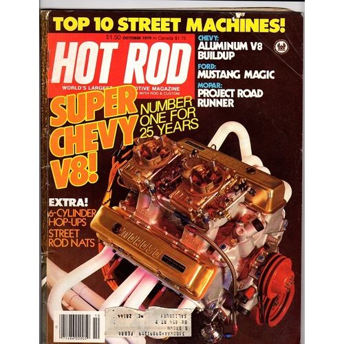 October 1979 Hot Rod Super Chevy V8