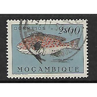 MOZAMBIQUE 1951 FISHES 2E SOMBRE SWEET LIPS SG 449 FINE USED