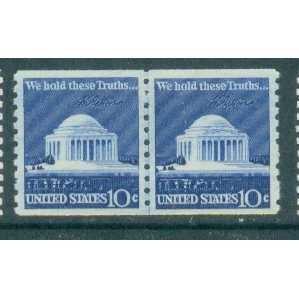 1520 10c Jefferson Memorial Very Fine MNH CLP V0033