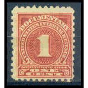 Used R207 1c Series of 1914 Barely Clears WA1825