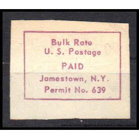 Used Revenue Permit Jamestown, NY. E0998