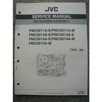 JVC PMC0011A-E PMC0013A-E PMC0014A-E Mechanism Original Service Manual
