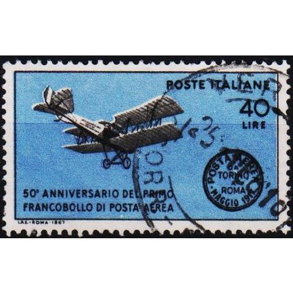 Italy. 1967 40L S.G.1192 Used