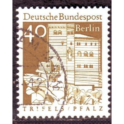 GERMANY BERLIN [1966] MiNr 0276 ( O/used ) Architektur
