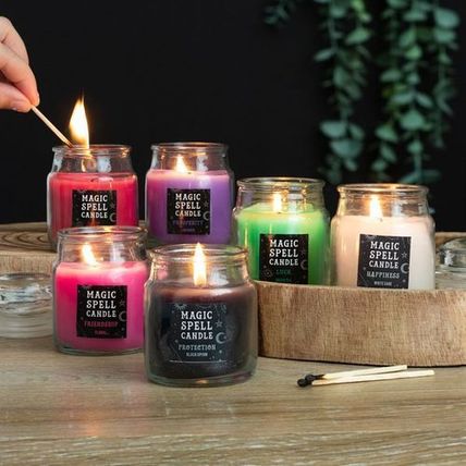 Opium 'Protection' Spell Candle Jar pack of two