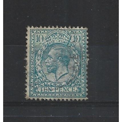 GB.SG394 10d Turquoise-Blue.Fine Used.Jun25b