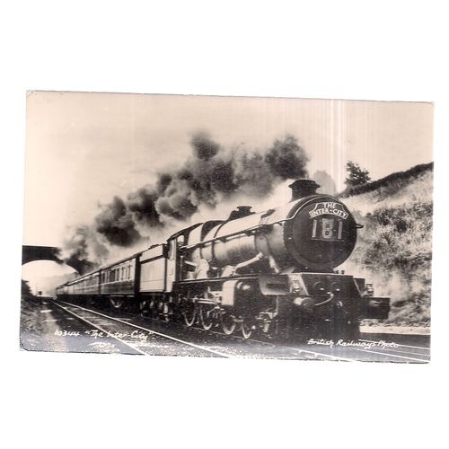 10344 "The INTER-CITY" unused vintage postcard, British Railways Photo