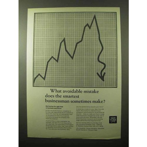 1966 New York Life Ad - Smartest Businessman