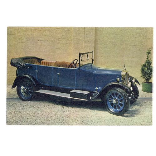 1927 ARGYLL, veteran car vintage unused postcard #