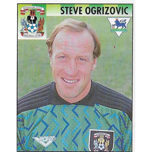 Merlin's Premier League 1995 Stickers: No.101 - Ogrizovic
