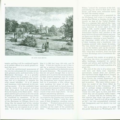 Saint Louis in 1884. by William Henry Bishop..1 to >29 lots of 10 copies