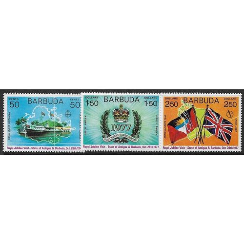 BARBUDA 1977 SG 345/347 - MNH (**)