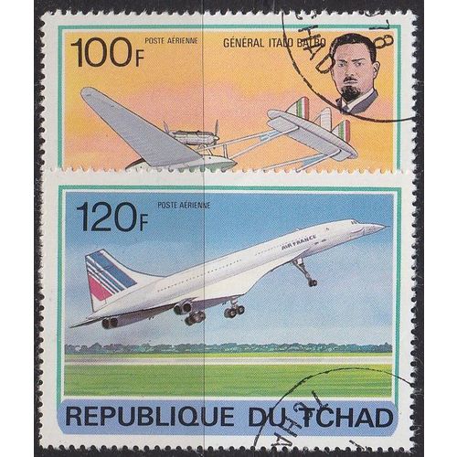 TSCHAD CHAD [1978] MiNr 0826,27 ( O/used ) Flugzeuge