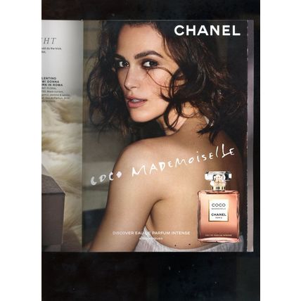 MACY'S CATALOG 2019 "The Holidays Are Here" FRAGANCE'S KEIRA KNIGHTLEY AD CHANEL