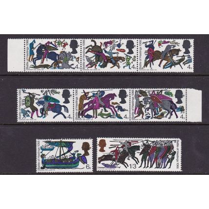 GB 1966 BATTLE OF HASTINGS SET MINT LIGHTLY HINGED SG705-12