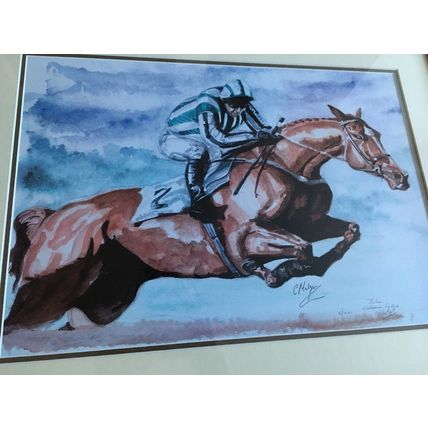 Barton Cheltenham Festival Racehorse Limited Edition Print 8/1000