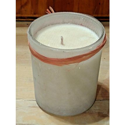 100% Soy Wax~ Homemade~ Vanilla Fragrance ~ 4oz Frosted Jar