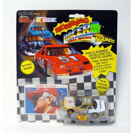 Racing Champions Bobby Allison #12 Roaring Racers Gold Die-Cast Car 1991