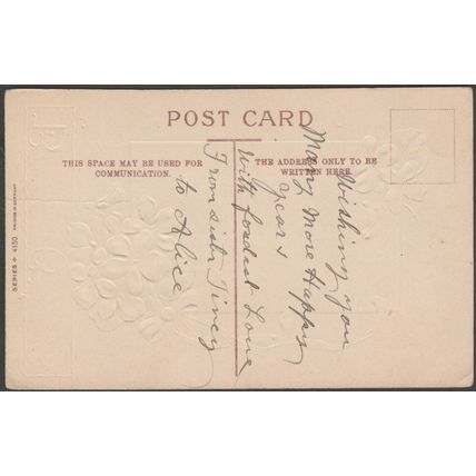 Birthday Greetings, c.1910 - Embossed Postcard