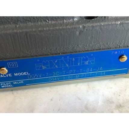 TOKIMEC DG5V-7-3C-T-P7-T-84-JA,0921 SOLENOID PILOT OPERATED DIRECTIONAL VALVE,AE