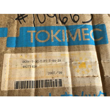 TOKIMEC DG5V-7-3C-T-P7-T-84-JA,0921 SOLENOID PILOT OPERATED DIRECTIONAL VALVE,AE