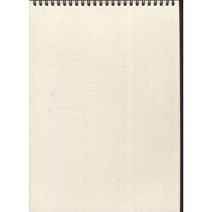 Reeves A4 Water Colour Pad - 12 x 190gsm Ring Bound Acid Free Sheets