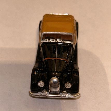 Cararama Hongwell Morgan Plus Eight Convertible 1/72 Hornby OO/HO Black mint