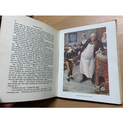1915 "STORIES OF CHILDREN FROM DICKENS" H COPPING ART FICTION ANTIQUE BOOK (P4)