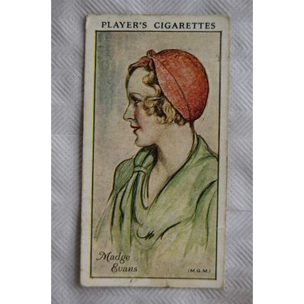 1934 Players Film Stars No. 18 Madge Evans