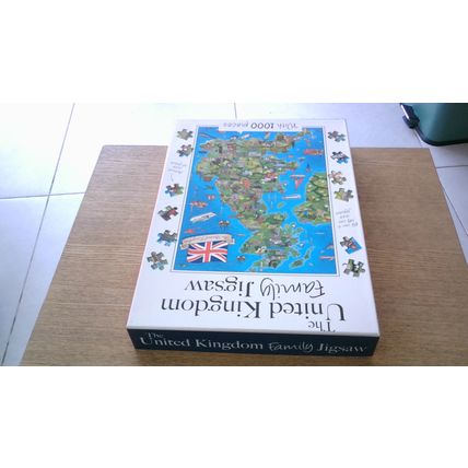 THE UNITED KINGDOM FAMILY JIGSAW Puzzle (1000 Piece) 2020