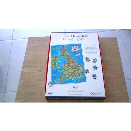 THE UNITED KINGDOM FAMILY JIGSAW Puzzle (1000 Piece) 2020