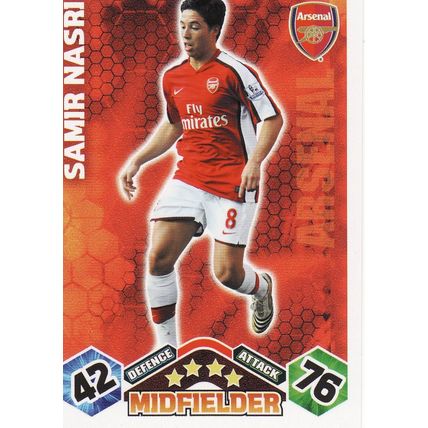 Match Attax 2009/2010 Samir Nasri Arsenal