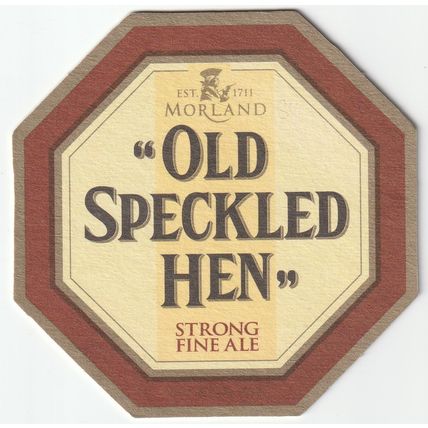 BEER MAT - MORLAND BREWERY - OLD SPECKLED HEN - (Cat No 084) - (2006)