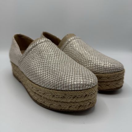 Naturalizer Thea 3.0 Cream Snake Flats 6M New Women’s Espadrille