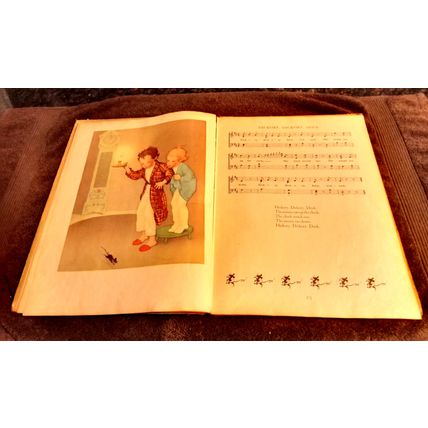 Children's Book Sing Mother Goose By Opal Wheeler First Edition 1945