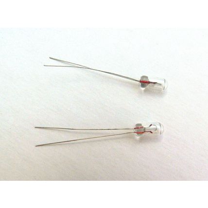12V 0.05A 0.6W Wire Ended Light Bulb pair meter back light Lamp backlight