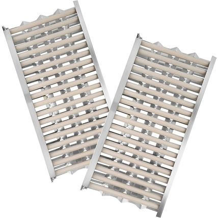 2-Pack Radiant Tray and Ceramic Rod Replacement Kit for DCS Gas Grill Model BGA3
