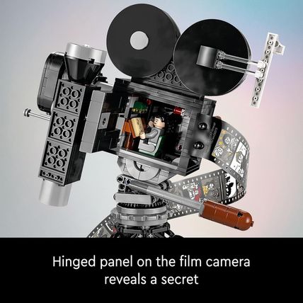 LEGO Disney Walt Disney Tribute Camera, Disney Fan Building Set, Celebrate Disne